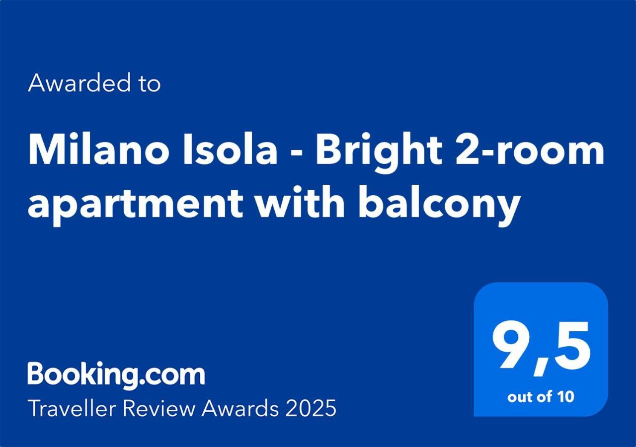 Appartement Isola - Bright 2-room With Balcony Milan